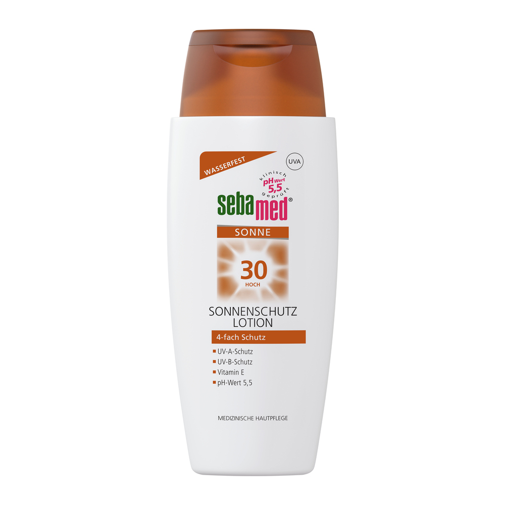 sebamed Sonnenschutz Lotion 30 Presse