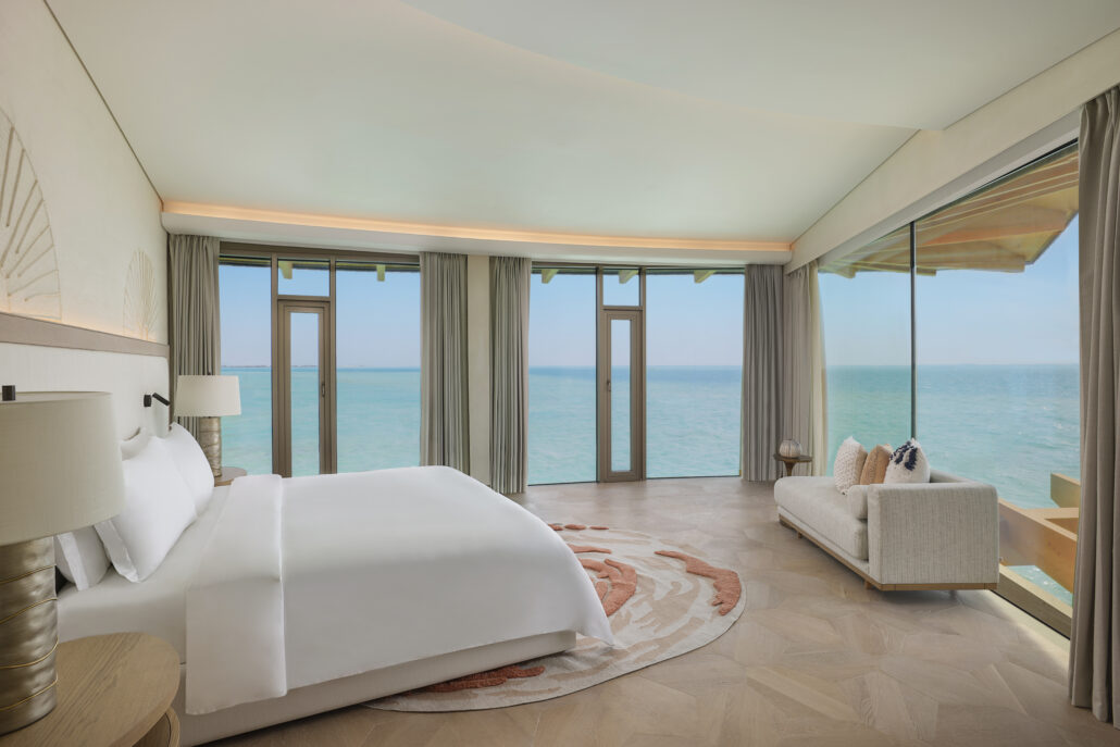 The St. Regis Red Sea Resort Coral Villa Bedroom View