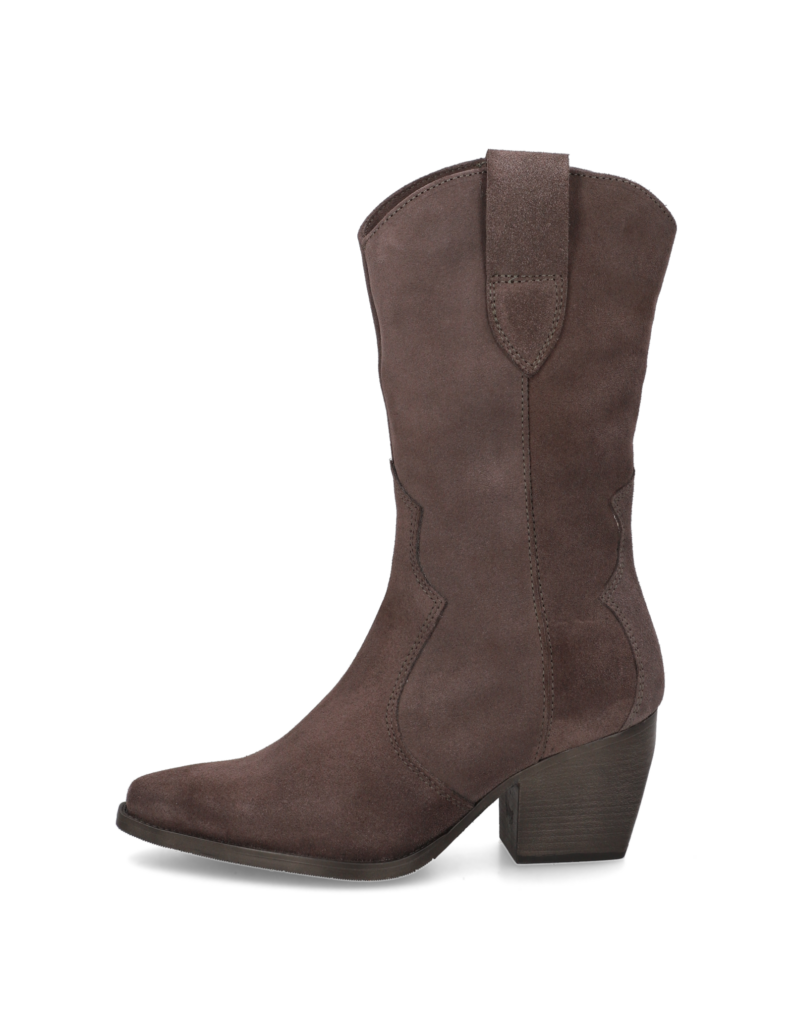 1543613374 HUMANIC Kate Gray Veloursleder Stiefelette E11995 1