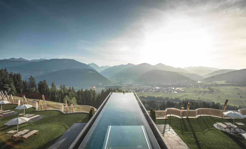 Alpin Hotel Hubertus Skypool