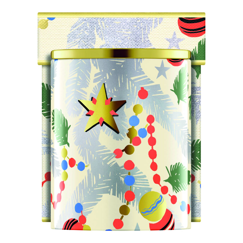 Christmas Classic Ceramic Candle Bitter Orange Chocolate 300g 1