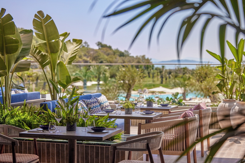 Ikos Odisia Azul Restaurant Outdoor Azul24