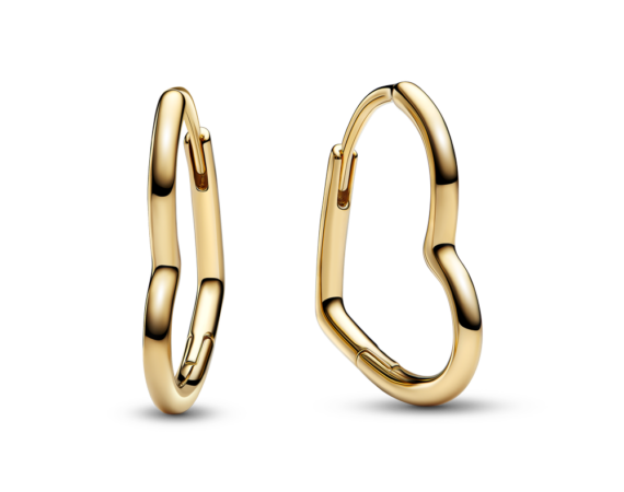 Pandora Earrings 14k Gold plated 268307C00 1 4900 E