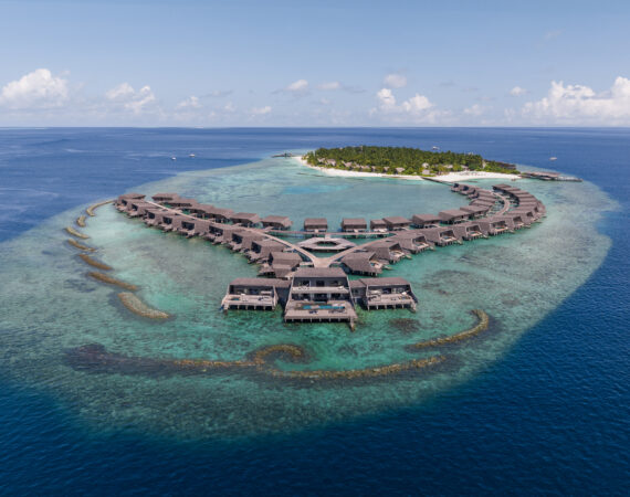 STR MLEXR Aerial Overwater Villa