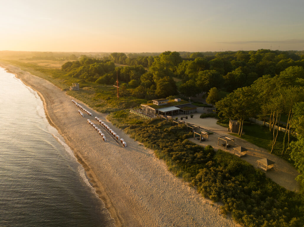 Weissenhaus Private Nature Luxury Resort Bootshaus am Morgen Sarah Russ Fotografie