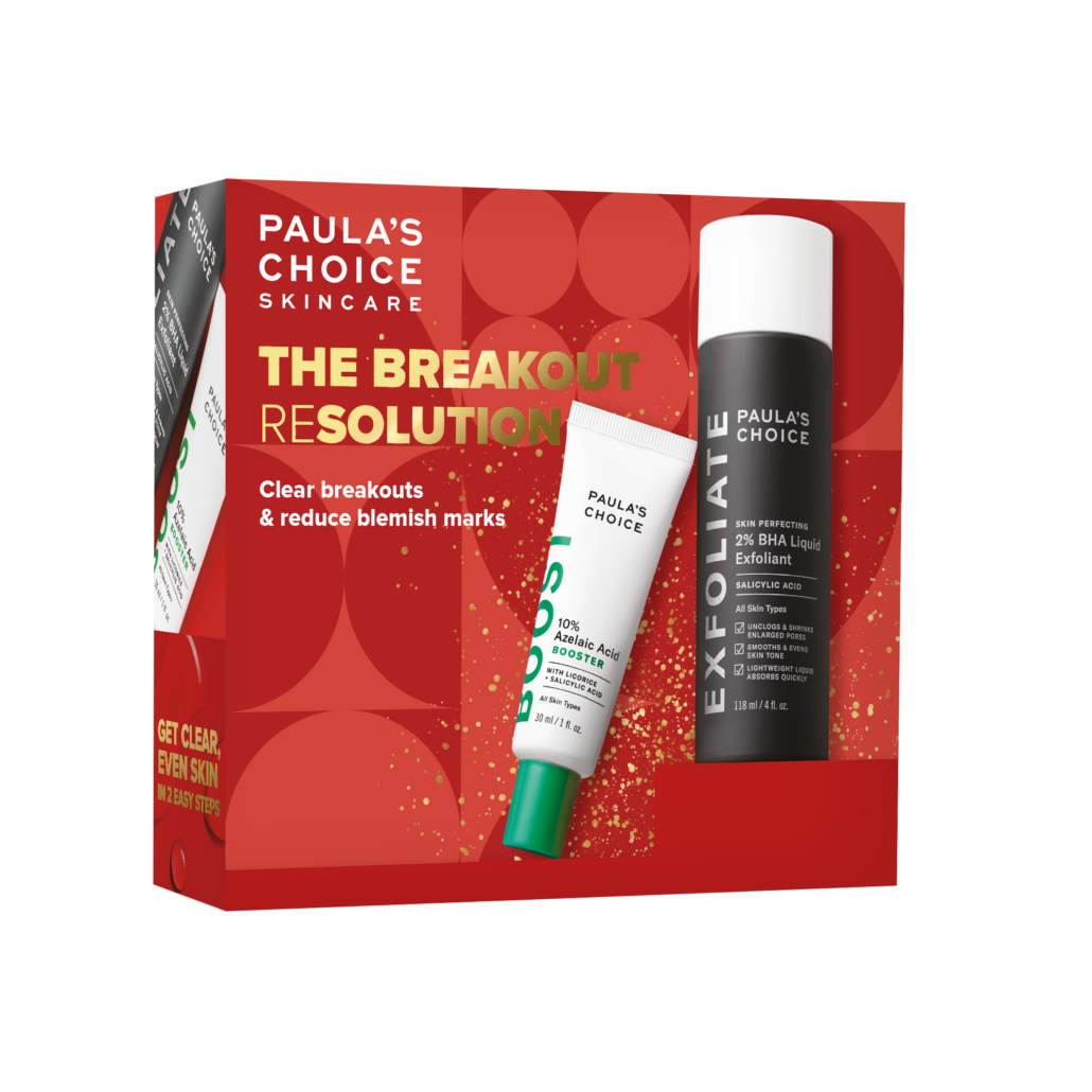 BOLD Paulas Choice Christmas Bundle The Breakout ReSolution Package 65E