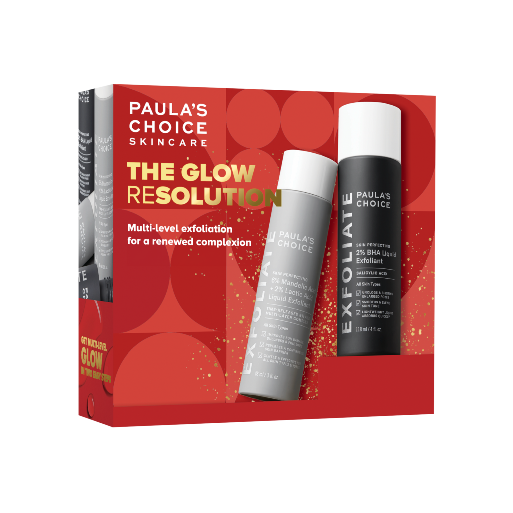 BOLD Paulas Choice Christmas Bundle The Glow ReSolution Package 74E