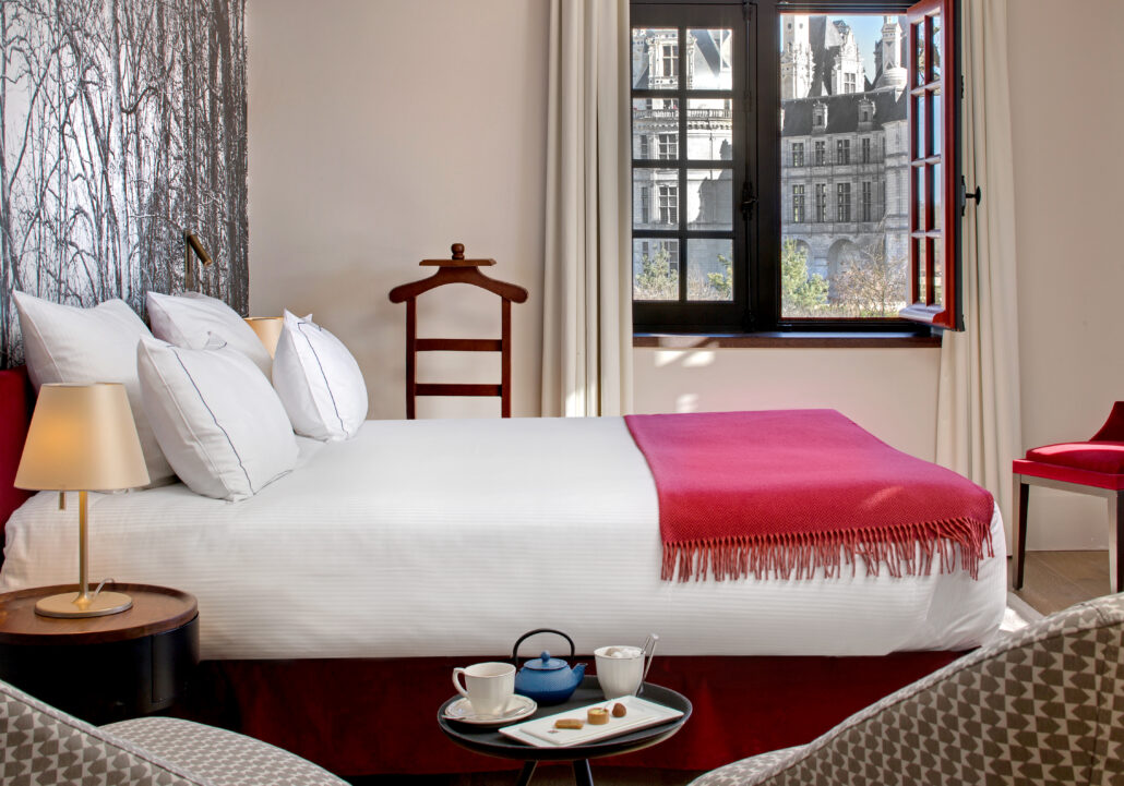 Junior Suite Castle View c Relais de Chambord