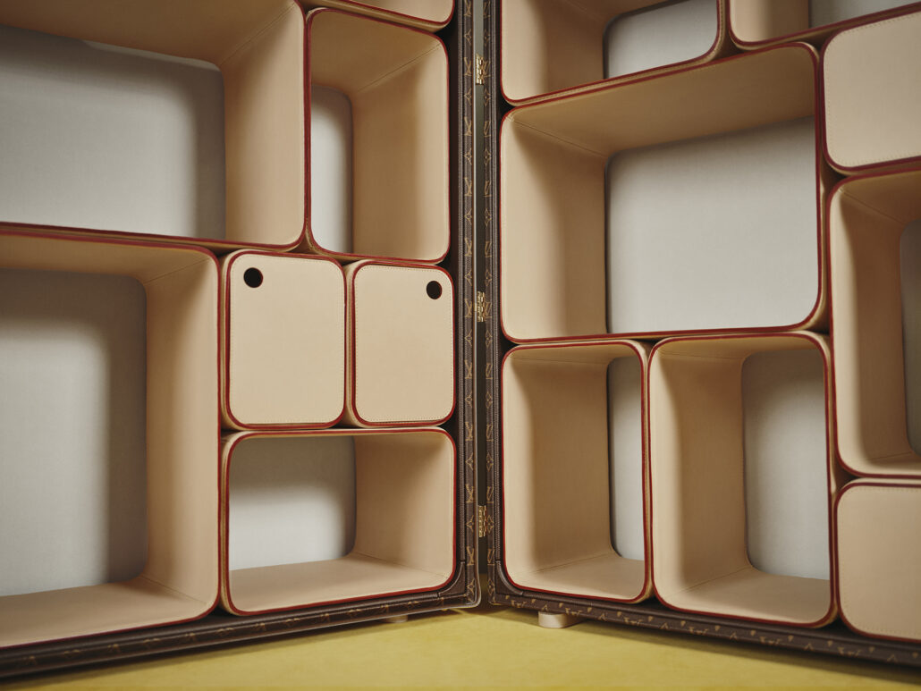 LV Louis Vuitton at Milan Design Week 2023 Cabinet of Curiosities by Marc Newson Savoir faire by Chris Brook 9