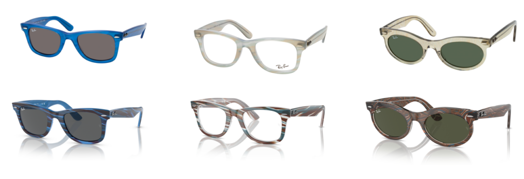 Mister Spex Rayban Change Collage