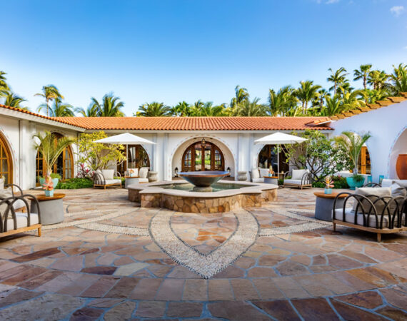 OneAndOnly Palmilla Wellness Spa Exterior Courtyard LR