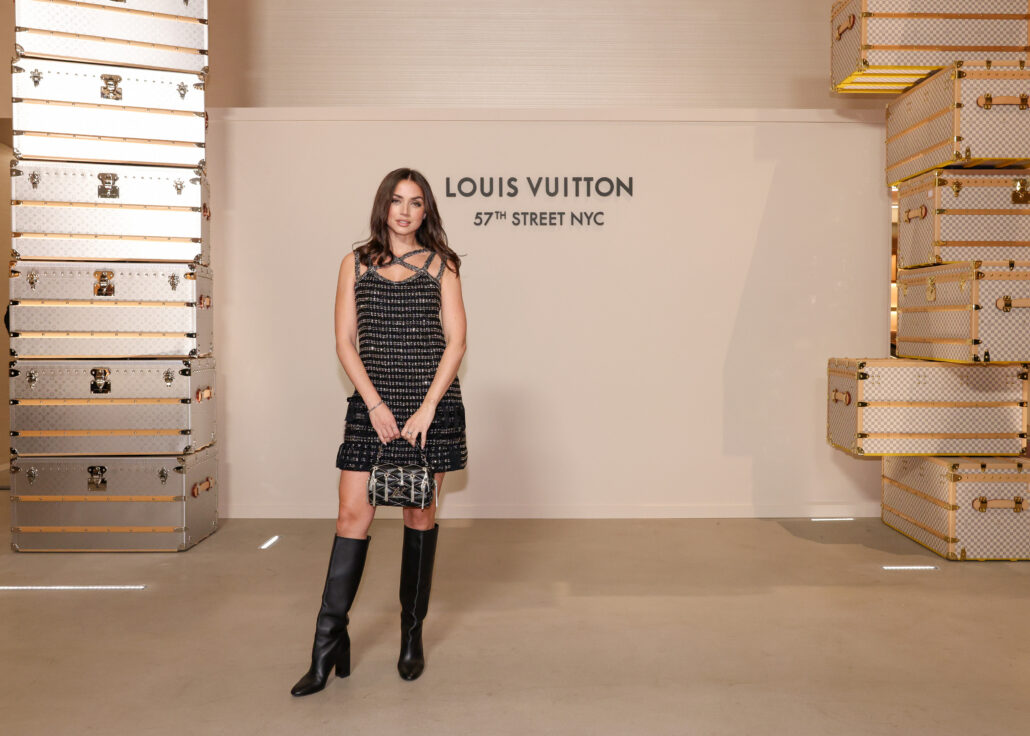 Promis bei der Eriffnung des neuen Louis Vuitton Store in NYC 2