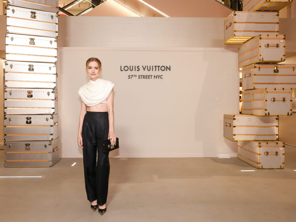 Promis bei der Eriffnung des neuen Louis Vuitton Store in NYC 3