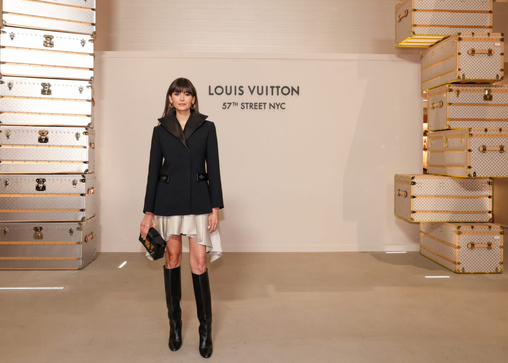 Promis bei der Eriffnung des neuen Louis Vuitton Store in NYC 4