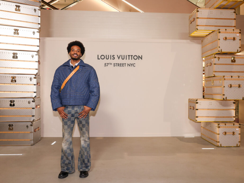 Promis bei der Eriffnung des neuen Louis Vuitton Store in NYC 6