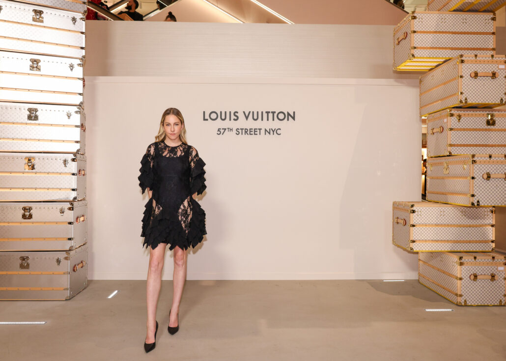 Promis bei der Eriffnung des neuen Louis Vuitton Store in NYC 7