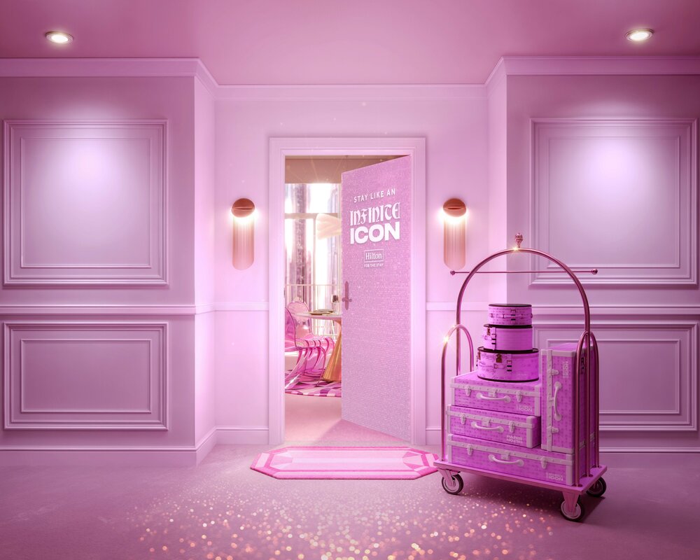 Stay Like An Infinite Icon Hilton For the Stay Suite Rendering