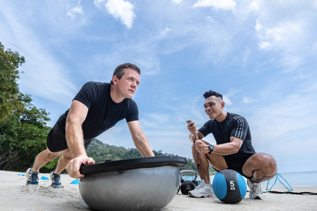 The Datai Langkawi Personal Training Beach 2