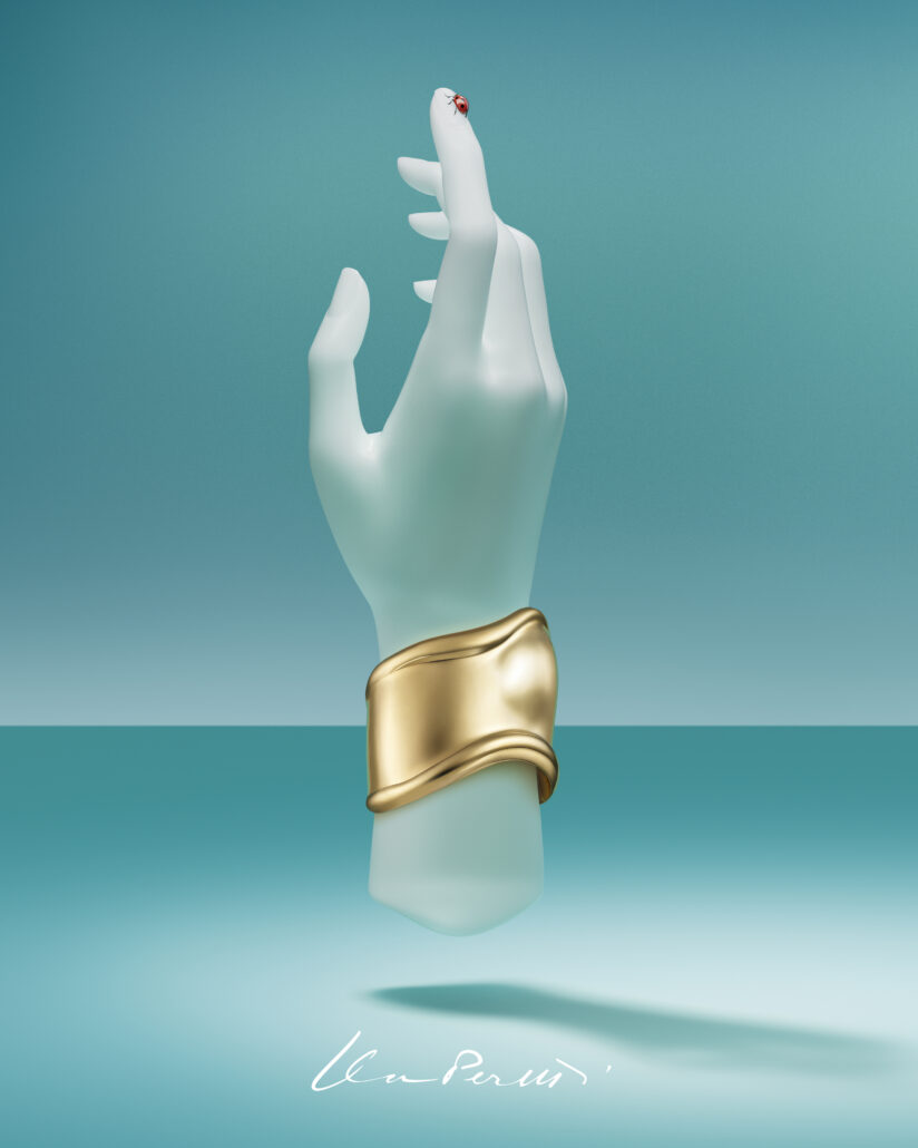 Tiffany Co. Elsa Peretti With Love Since 1837 Bone Cuff .jpg 1.0