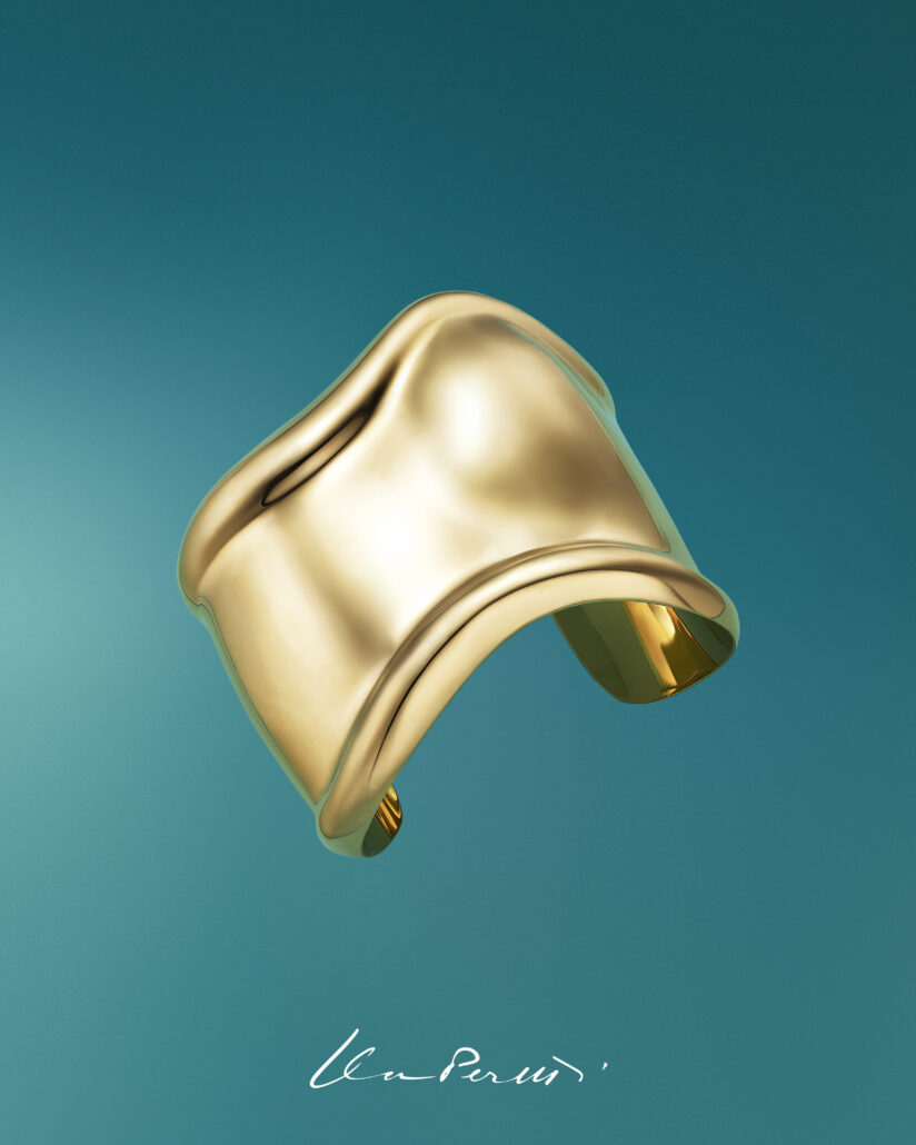 Tiffany Co. Elsa Peretti With Love Since 1837 Bone Cuff 2.jpg. 1.0