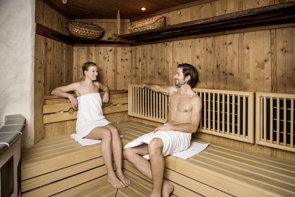 entspannung in der sauna ebners waldhof