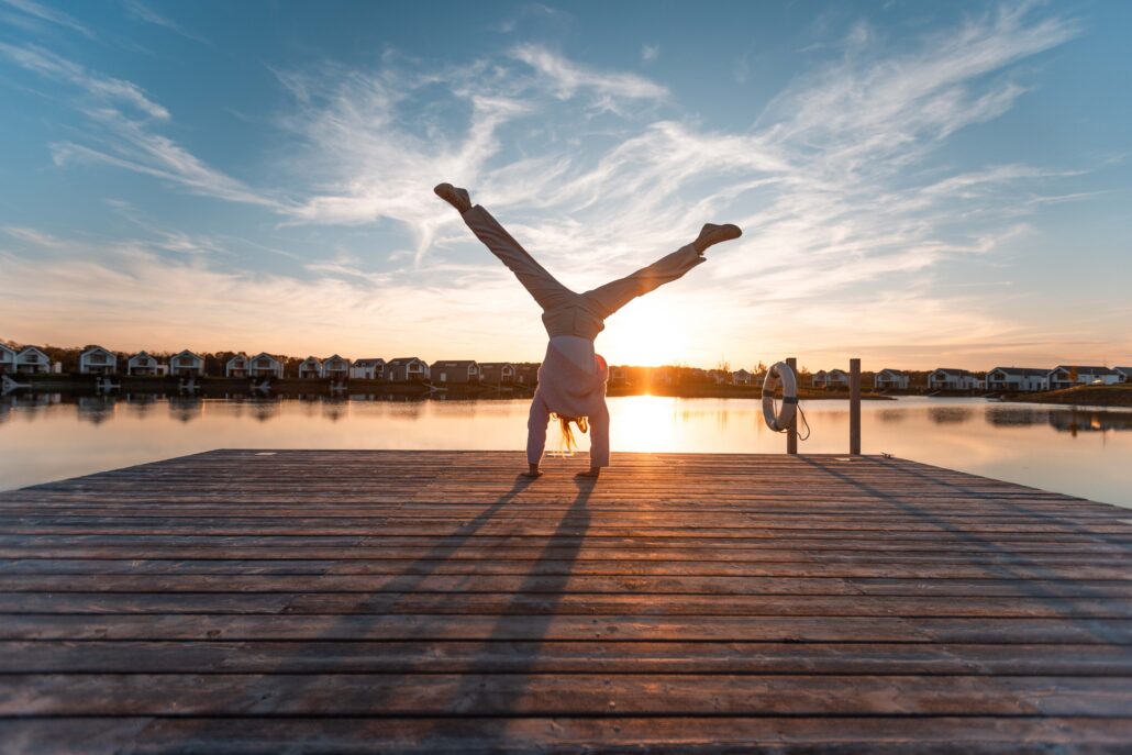 herbstliche abendsonne vila vita pannonia