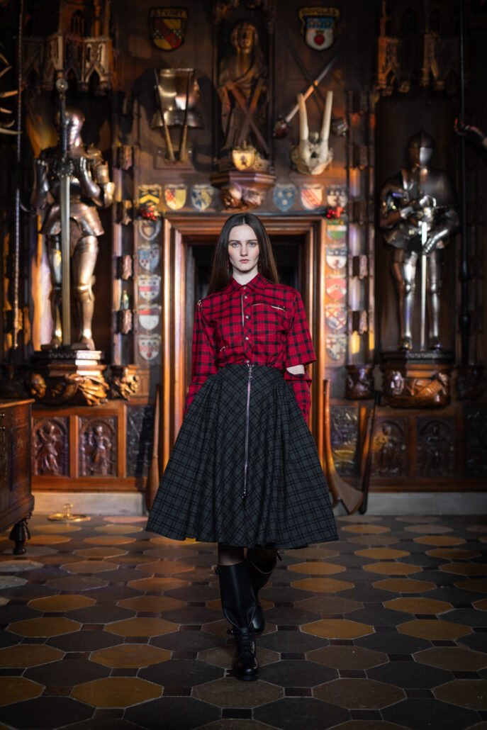 1 Blouse Eat The Rich Rowan Berry Skirt Liberal Culloden Look Lena Hoschek PAP AW2425 Aida Dapo highres