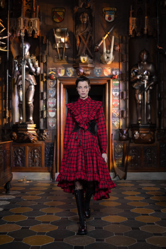 3 Dress Libertine Rowan Berry Belt Folktale Black Look Lena Hoschek PAP AW2425 Aida Dapo highres