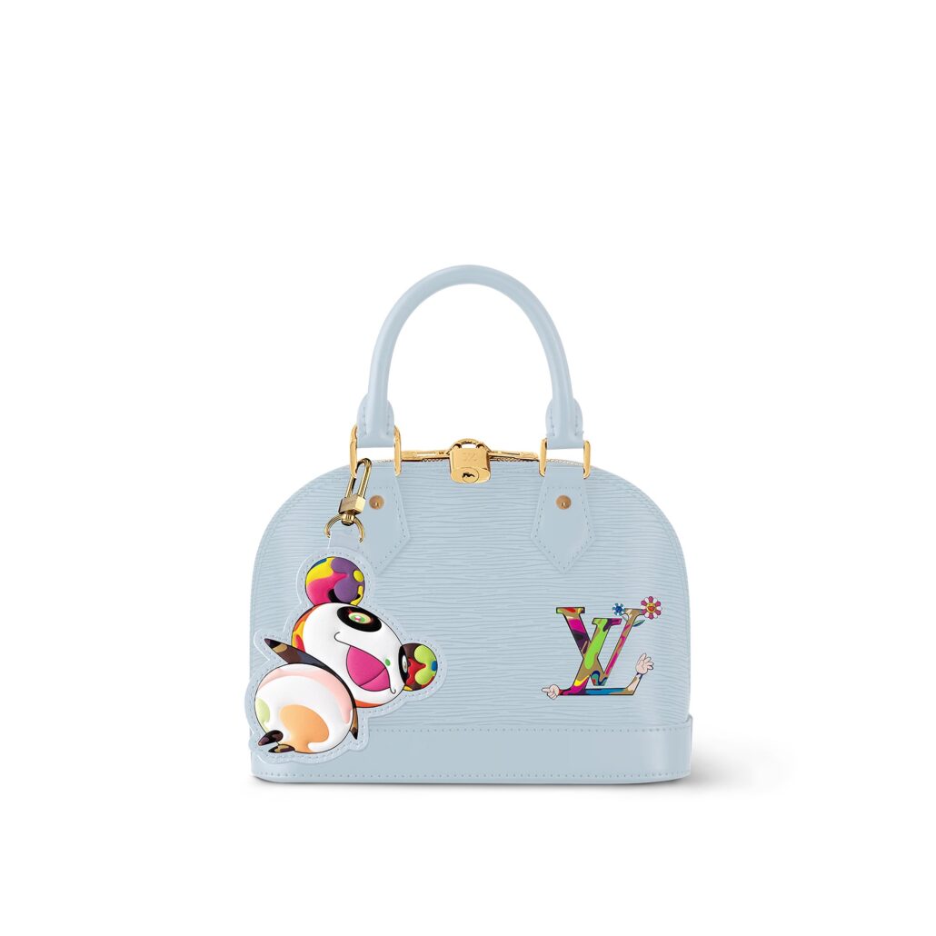 ALMA BB BLUE Louis Vuitton x Murakami