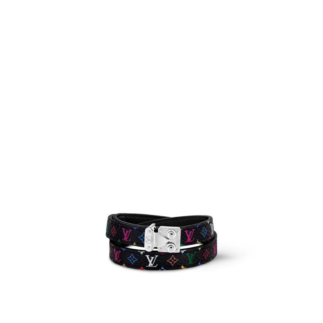 BRACELET LV SIGNATURE DT NOIR Louis Vuitton x Murakami