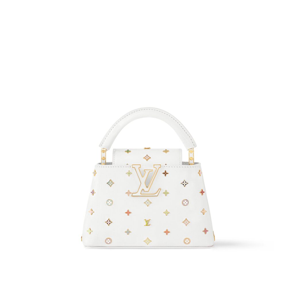 CAPUCINES MINI MULTICO. BLANC Louis Vuitton x Murakami