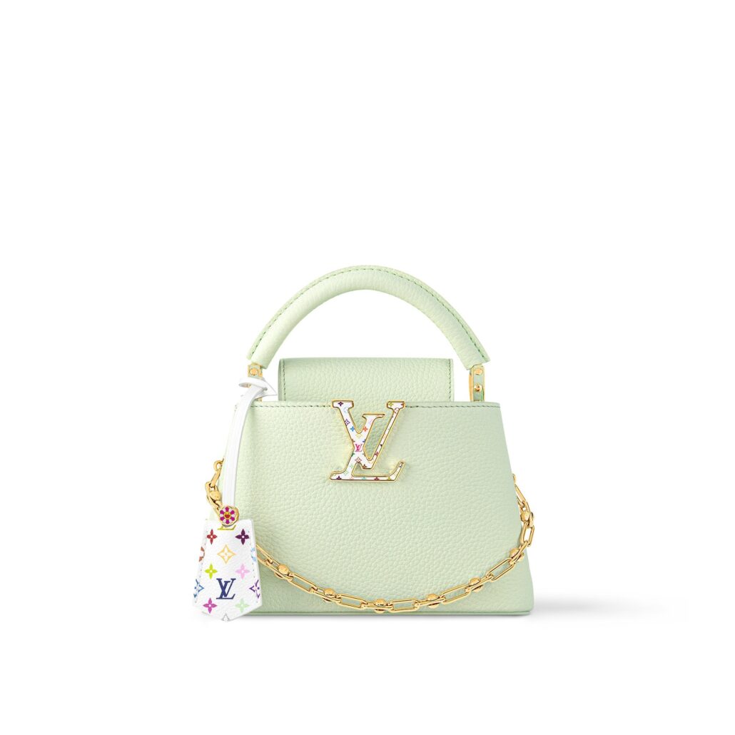 CAPUCINES MINI VERT DEAU Louis Vuitton x Murakami
