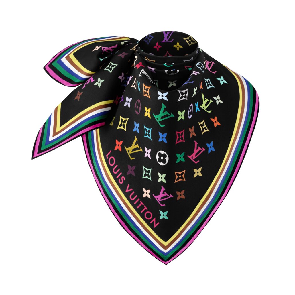 CARRE 90 NOIR Louis Vuitton x Murakami