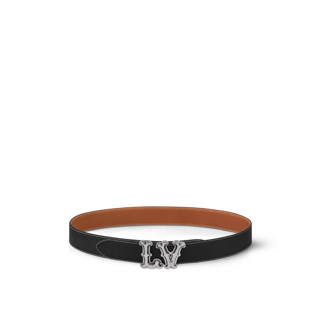 CEINTURE LV INITIALES 40 MM REVERSIBLE 26