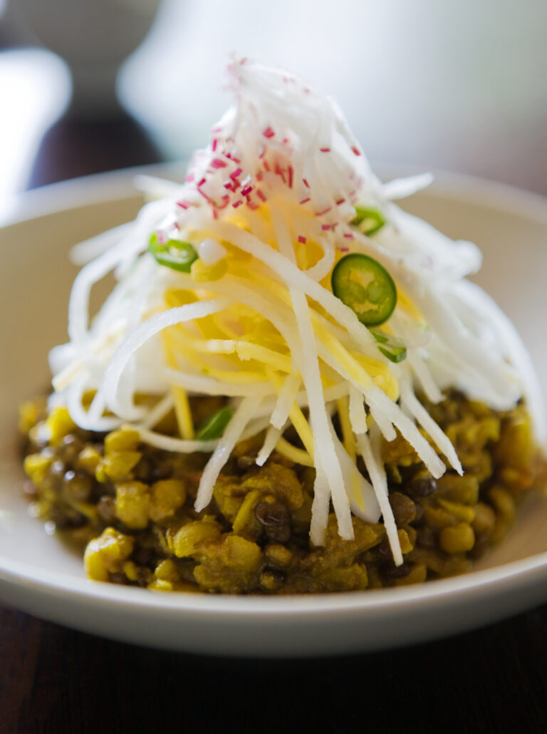 COMO Shambhala Estate Food Southern Indian lentil