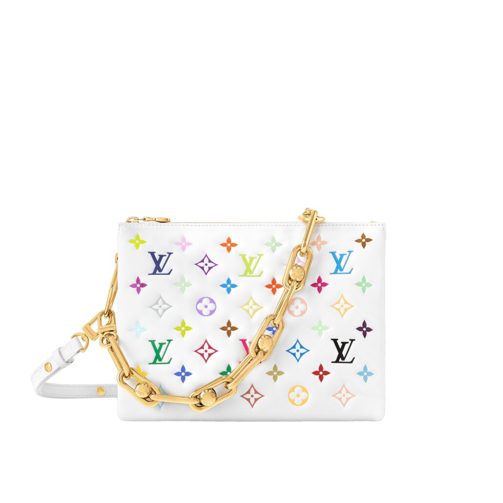 COUSSIN PM BLANC Louis Vuitton x Murakami