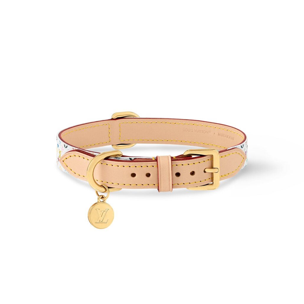 DOG COLLAR MM MONOGRAM MULTICO. Louis Vuitton x Murakami