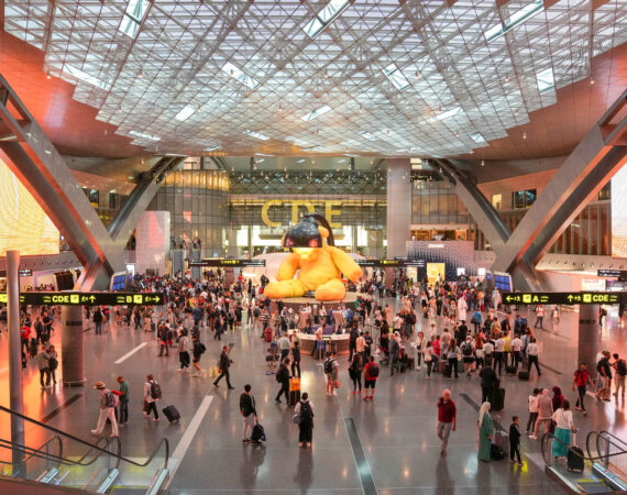 Hamad International Airport LampBear