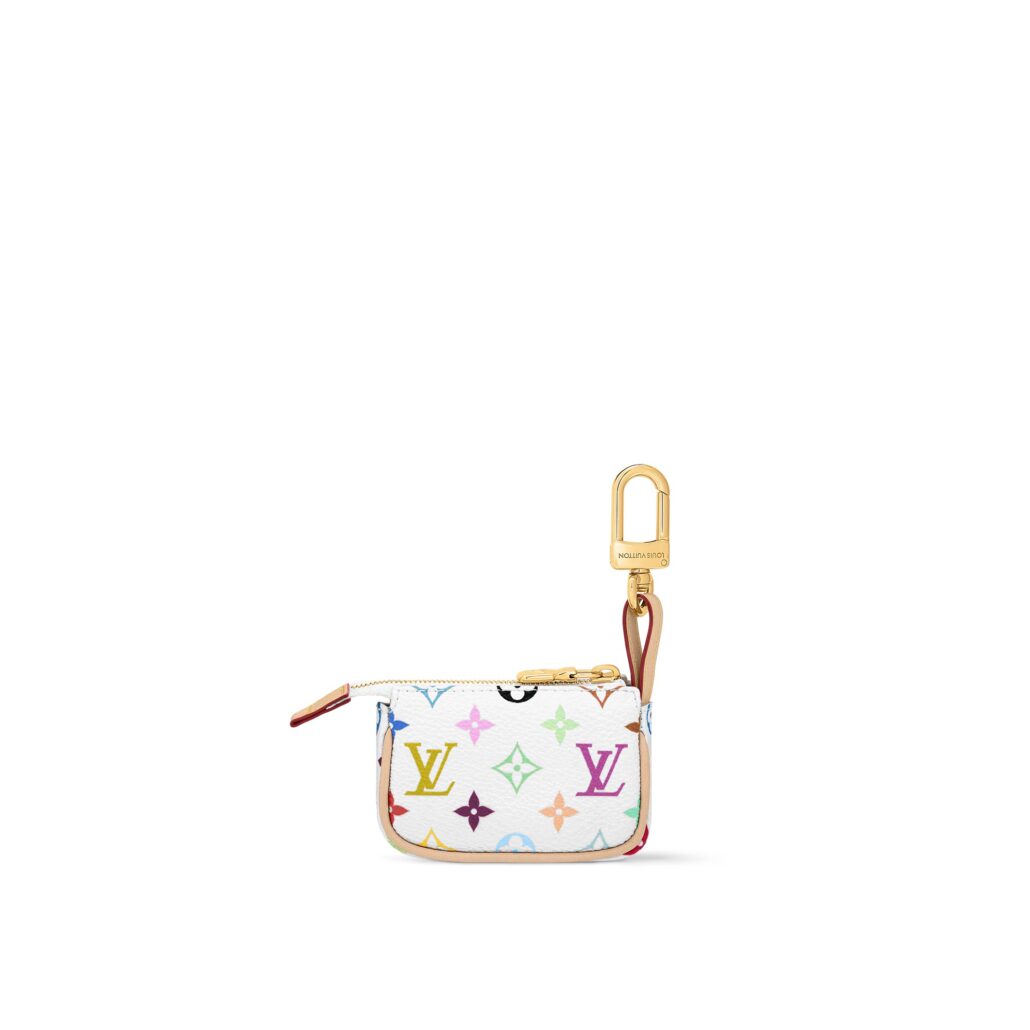 MICRO POCHETTE MULTICO. BLANC Louis Vuitton x Murakami