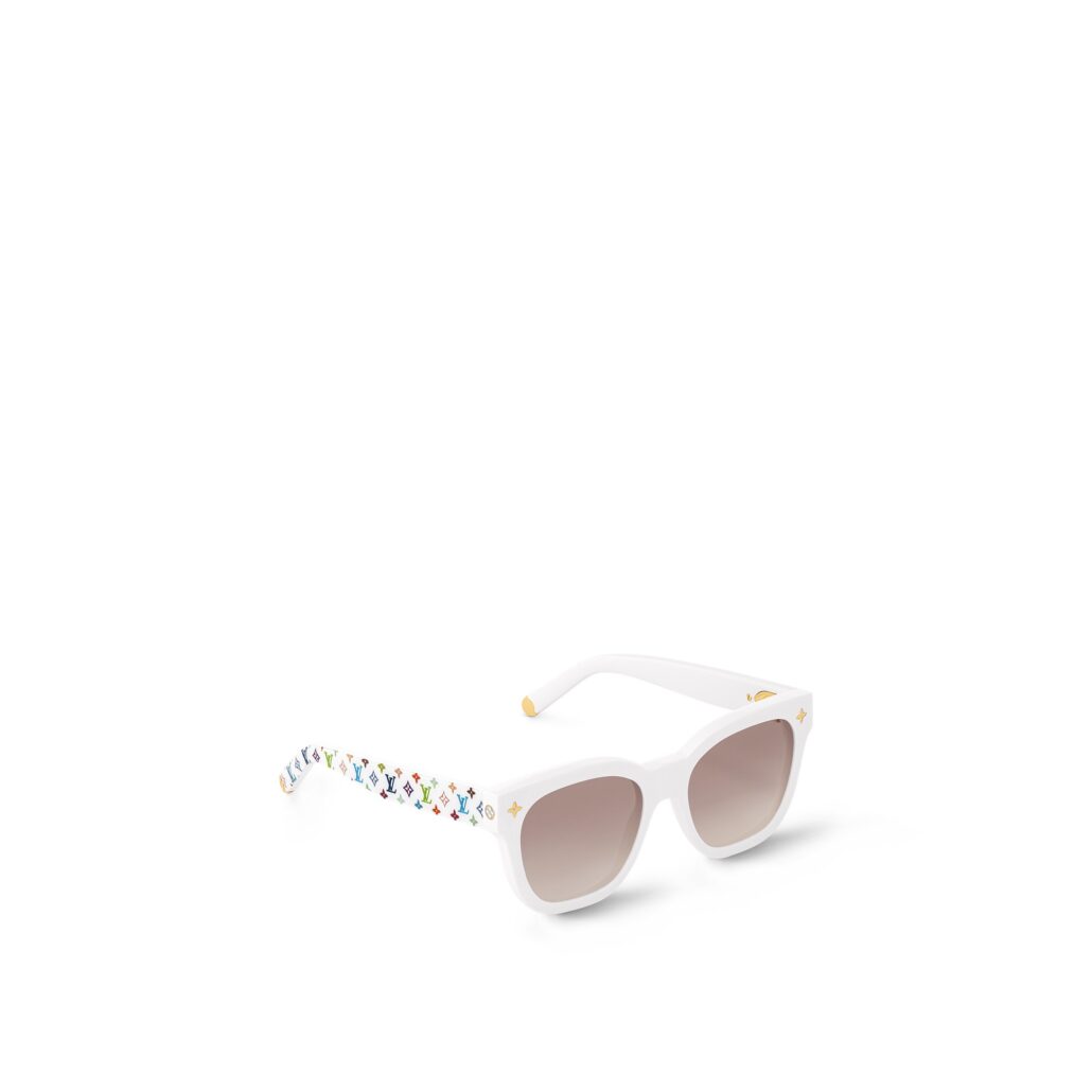 MY MNG SQ. WHITE Louis Vuitton x Murakami