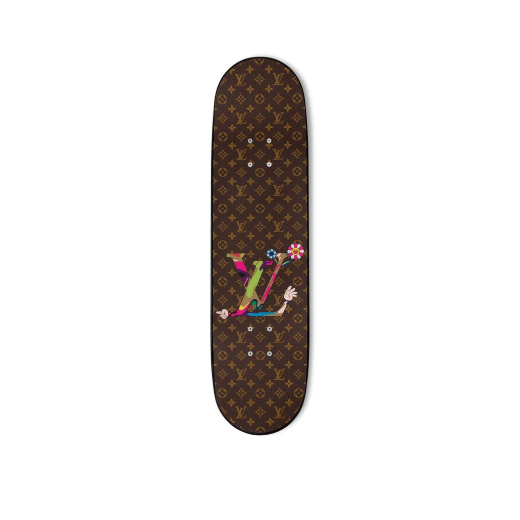 SKATEBOARD SUPERFLAT Louis Vuitton x Murakami top view