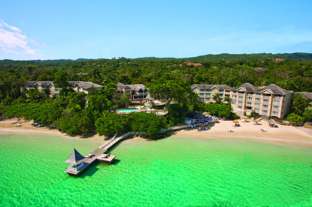 Sandals Royal Plantation Aerial Shot 1