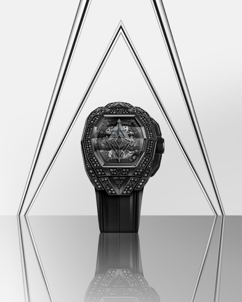 Spirit of Big Bang Sang Bleu All Black Pave LS 01 VERTICAL DIGITAL original