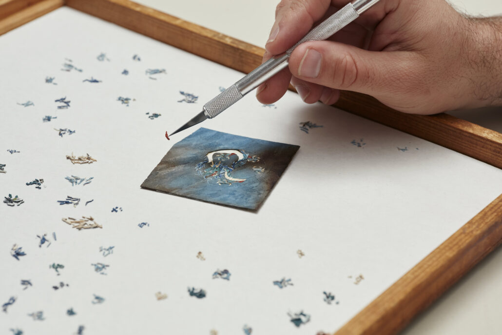 VAC LC LTD Guardians Azure Dragon 6040C 000G 153C MO Wood Marquetry 5