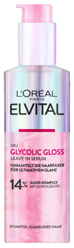 r loreal paris elvital glycolic gloss leave in serum 9.99eur. 2