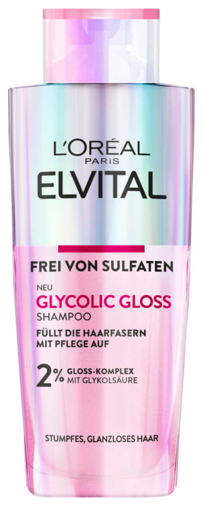 r loreal paris elvital glycolic gloss shampoo 200ml 6.99eur. 2