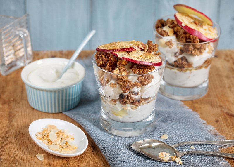 spwe19.02l weihenstephan frisches apfel schichtdessert mit apfel zimt hafer karamell