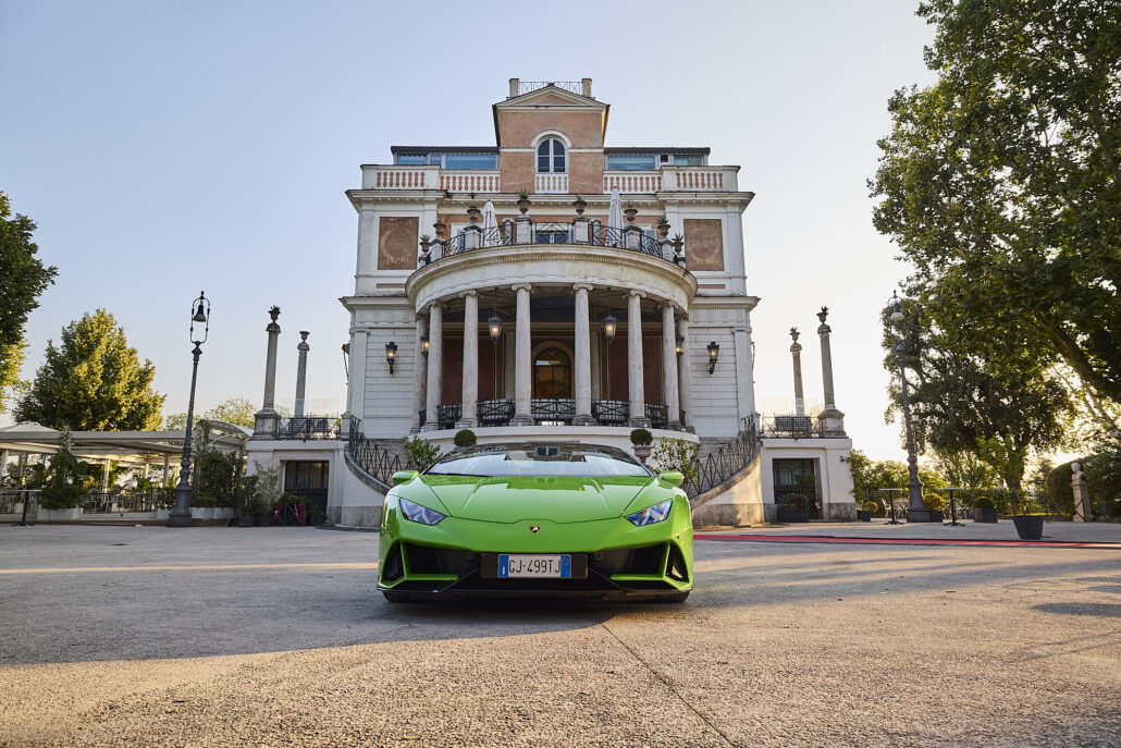 Anantara Concorso Roma Casina Valadier Lamborghini Huracan 1