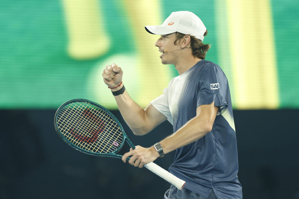 GettyImages Alex de Minaur @ Australian Open 1
