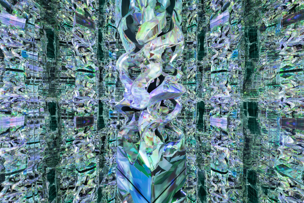 Infinito Ai Data Sculpture by Refik Anadol